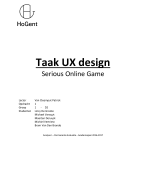taak analyse 1
