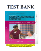 TEST BANK FOR INTRODUCTORY MEDICAL-SURGICAL NURSING,