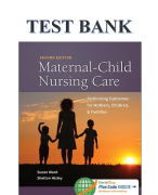 Test Bank for Maternal-Child Nursing Care with The Women’s Health Companion
