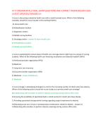 ATI FUNDAMENTALS FINAL EXAM QUESTIONS AND CORRECT ANSWERS2024-2025  LATEST UPDATES//GRADED A+