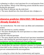 PN comprehensive predictor 2024/2025 180 Questions And Answers Already Graded A+