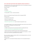 CPCU 500 EXAM QUESTIONS AND ANSWERS ALREADY GRADED A+