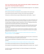 CPCU 522 CHAPTER 2&3 REAL EXAM QUESTIONS AND CORRECT ANSWER4S 2024- 2025 LATEST UPDATES//ALREADY GRADED A+