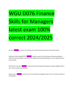 NURS 6501 ADVANCED PATHOPHYSIOLOGY FINAL AND MIDTERM 6501|3VERSIONS WALDEN UNIVERSITY REAL EXAM 2024/2025 LATEST EDITION NEW!!