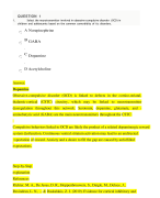 NRNP 6635 Midterm Exam (V2)(100 Questions / Answers)(Updated-2023/2024):Walden university