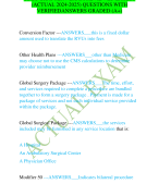 CDEO CHAPTER 7 EXAM REVIEWED LATEST  (ACTUAL 2024-2025) QUESTIONS WITH  VERIFIEDANSWERS GRADED (A+)