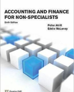 Samenvatting Accounting And Finance For Non Specialists