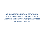 2019 ATI FUNDAMENTALS EXAM/ FUNDAMENTALS ATI PROCTORED EXAM  2019 COMPLETE EXAM QUESTIONS AND  CORRECT ANSWERS|AGRADE
