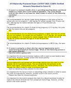 SNHD Paramedic Adult Protocols Questions and correct Answers Graded A+