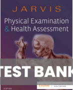 Test Bank for Physical Examination and Health Assessment 8th Edition by Carolyn Jarvis All Chapters (1-32) | A+ 