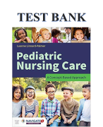 Test Bank Pediatric Nursing Care A Concept-Based Approach First Edition Luanne Linnard-Palmer