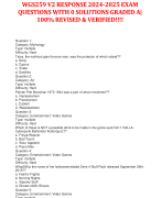 WGS259 V2 RESPONSE 2024-2025 EXAM QUESTIONS WITH 0 SOLUTIONS GRADED A| 100% REVISED & VERIFIED!!!! 
