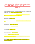 PHARMACOLOGY PROCTORED ATI EXAM. NEW UPDATE  ACTUAL QUESTIONS AND CORRECT ANSWERS 2024- 2025 Graded A+