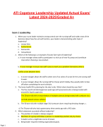 PHARMACOLOGY PROCTORED ATI EXAM. NEW UPDATE  ACTUAL QUESTIONS AND CORRECT ANSWERS 2024- 2025 Graded A+