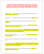 TEAS ATI Science Secrets Test Prep 1 with Correct  Answers.