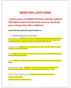 ATI Nursing Care of Children Proctored Exam/  latest 2024- 2025 with Correct Verified Answers. Rated A+