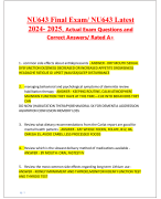 Human Case Study for a Female Diagnosed with Chest Pain Updated Study Guide 2024 -2025. Questions with Answers.