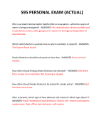 S95 PERSONAL EXAM (ACTUAL) 2024 QUESTIONS AND ANSWERS