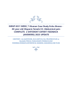 Gloria Jenkins iHuman Case Study 2 DIFFERENT VERSIONS OF  THE ANSWER PLUS REFLECTION QUESTIONS AND ANSWERS (COMPLETE )2023 UPDATE