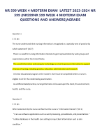 ATI COMPREHENSIVE  PREDICTOR/COMPREHENSIVE ATI TESTBANK 2022/2023 QUESTIONS AND  100% CORRECT ANSWERS