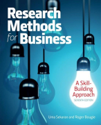 Research Methods for Business: A Skill-Building Approach