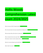 Hollis Woods Comprehension