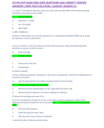 NCSF PERSONAL TRAINING  EXAM 2024-2025 QUESTIONS AND CORRECT VERIFIED ANSWERS /100% PASS SOLUTION / ALREADY GRADED A+