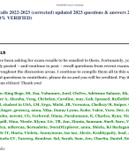 ASCP recalls 2022-2023 (corrected) updated 2023 questions & answers 2023 (A+ GRADED 100% VERIFIED)