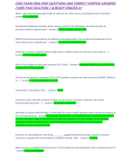 WGU D220 NURSING INFORMATICS FINAL ACTUAL EXAM 2024-2025 160 QUESTIONS AND CORRECT VERIFIED ANSWERS /100% PASS SOLUTION / ALREADY GRADED A+