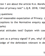 LAW OF TORT MOCK EXAM