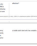 HESI PN COMPREHENSIVE PREDICTOR EXAM