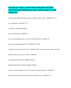 NREMT EXAM HIGHLY ELABORATED AND DETAILED QUESTIONS AND ANSWERS  ALL VERIFIED BY EXPERTS  AND POSITIVE FEEDBACK ILATEST IALREADY GRADED  BEST PASS IBRANDED!!! 