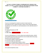 NGN RN ATI PROCTORED COMPREHENSIVE PREDICTOR  FORM A, B AND C LATEST UPDATE 2024-2026 QUESTIONS WITH