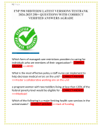 ITLS 9TH EDITION EXAM ACTUAL EXAM 2 LATEST  VERSIONS AND STUDY GUIDE COMPLETE 300  QEUSTIONS AND CORRECT ANSWERS ALREADY  GRADED A+ 