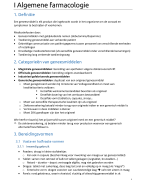 Farmacologie verpleegkunde samenvatting