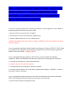 MED SURG ATI PROCTORED EXAM QUESTIONS  WITH CORRECT VERIFIED ANSWERS/ 2024  EDITION / GRADED A+/ 100% GUARANTEED  PASS/ PROFESSOR VERIFIED