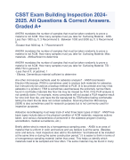 Home Inspection Modules 12/13/14 Plumbing Newest 2024-2025. Questions & Correct Answers. Graded A+