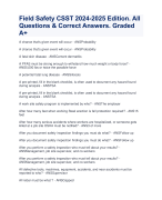 Home Inspection Modules 12/13/14 Plumbing Newest 2024-2025. Questions & Correct Answers. Graded A+