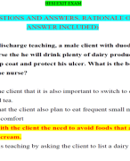 HESI EXIT EXAM RN 750 QUESTIONS WITH VERIFIED ANSWERS  LATEST 2024 VERSION