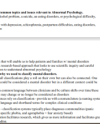 PSYC 435  Abnormal  Psychology  QUESTIONS WITH  CORRECT  ANSWERS LATEST  2024/2025