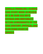 CAMILLA FRANKLINS I HUMAN  CASE STUDY WEEK 10 REVIEW  OF A 48 YEAR OLD WITH  FATIGUE AND IRRITABILITY  ACTUAL SCREENSHOTS OF THE  CASE CASE STUDY BY  EXPERTS