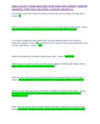 SNSA sonicOS 7 EXAM 2024-2025 QUESTIONS AND CORRECT VERIFIED ANSWERS /100% PASS SOLUTION / ALREADY GRADED A+