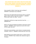 PALS HEARTCODE 2025 EXAM, PRACTICE EXAM AND STUDY GUIDE NEWEST 200 QUESTIONS AND CORRECT DETAILED ANSWERS (VERIFIED ANSWERS) |ALREADY GRADED A+