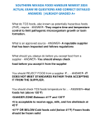 SOUTHERN NEVADA FOOD HANDLER NEWEST 2024 ACTUAL EXAM 90 QUESTIONS AND CORRECT DETAILED ANSWERS |ALREADY GRADED A+
