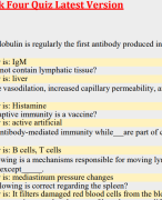 BIOL 1000 CHAPTER 25 READING QUIZ QUESTIONS WITH  DETAILED VERIFIED RATIONALES LATEST 2024 (ALL  ANSWERS