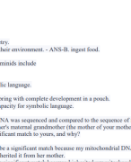 BIO 105 CHAPTER 17 READING QUIZ ALL QUESTIONS WITH  VERIFIED ANSWERS LATEST 2024