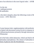 BIO 255 EXAM 1 LATEST (2024)&VERIFIED CORRECT  ANSWERS