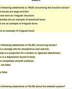 BIOL 105 CHAPTER READING QUIZ WITH VERIFIED  RATIONALES LATEST 2024 