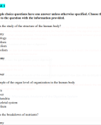 BIO 106 CHAPTER 15 READING QUIZ  100%CORRECT&VERIFIED LATEST 2024(ALL ANSWERS)