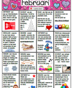 Keuze-opdrachten voor groep 4-5-6-7-8 februari